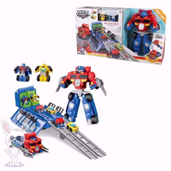 Picture of Trailer Truck Toy with Mini Cars