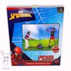 Picture of Spiderman themed table tennis set