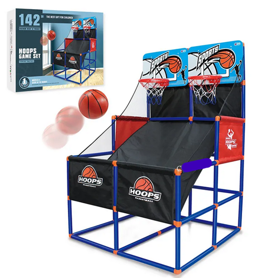 Picture of Children's Creative Indoor 2 Player Basketball Game, Basketball Hoops Game