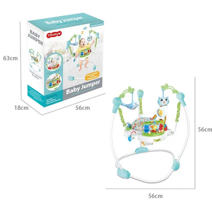 Picture of Baby rocking chair, multi-function safety chair, ABS material baby swing toy, baby plastic swing bag