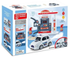 Picture of 1Set Children's Universal Sound Light Car Plastic Spray Car Electric Gas Station Simulation Toy