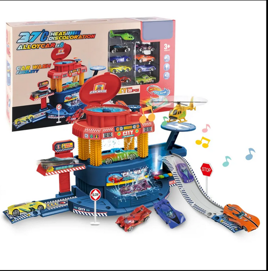 Picture of *Colorless car wash set Alloy colorless car wash set, with musical light