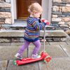 Picture of #evo scooter for children from Light Up Move in Groove | Three wheel scooter | Tiltable and swivel with illuminated wheels Push scooter for children aged two years and above
