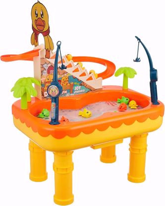 Picture of $2 in 1 Children's Magnetic Hunting Game, Children's Duck Hunting Table, Duck Hunting Game, Plastic
