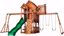 Picture of Backyard Discovery Skyfort II All Cedar Swing Set!