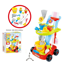 Picture of Children's Toy Cart Plastic Home Cleaning Tool Toy Set 24 Pieces Garden Cleaning Cleaning Toy