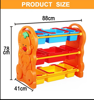 Picture of Plastic Kids Toys Storage Cabinets Bookshelf Furniture Combination