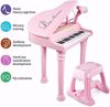 Picture of -/Yupant Kids Piano Toy Pink Piano for Girls Birthday Gift 2 3 4 5 Years Old Children 2 3 4 5 Years Old Multifunctional Piano Toy 31 Keys