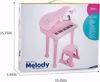 Picture of -/Yupant Kids Piano Toy Pink Piano for Girls Birthday Gift 2 3 4 5 Years Old Children 2 3 4 5 Years Old Multifunctional Piano Toy 31 Keys
