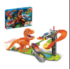 Picture of 3/ Electric car toy, electric dinosaur orbit car toy, collectible, racing toy, alloy car, drop shield, racing cars, racing cars, non-metallic cars, summer season cars, summer season cars