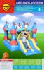 Picture of 14/Happy Hop Bouncy Castle with Double Slide, Inflatable Bouncer with Slide, 370×265×220cm