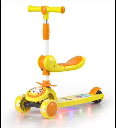 Picture of 14/ Cheap kids scooter from china factory with seat/3 wheel scooter for kids/kids foot scooters for sale