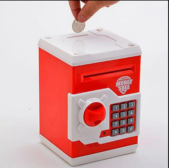 Picture of 29/ Custom electronic piggy bank, safe box money boxes children digital coins cash saving deposit mini atm machine kid/