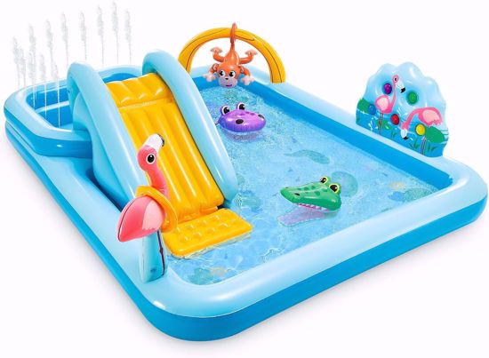 Picture of 60/Intex Jungle Adventure Inflatable Play Center for Children Ages 2 and Up 2.18 m * 1.88 m * 99 cm