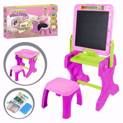Picture of Multipurpose educational board with stool girl box:004