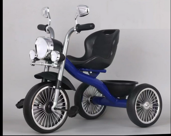 Picture of 122/ Children's Tricycle with Light and Music for Ages 2-6 Years, Small Children's Bike