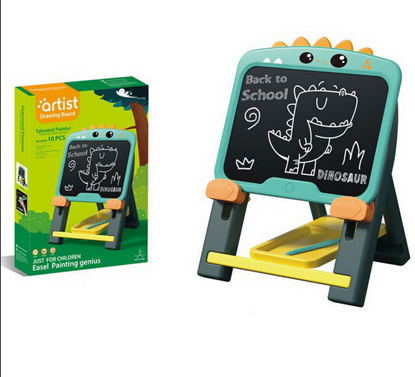 Picture of 201/ Multifunctional Erasable Magnetic Wall Drawing Board for Kids