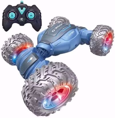 Picture of 204/Remote Control Racing Car Toy with Light and Music, 360 Degree Rotating Double-Sided Racing Car, 2.4GHz Remote Control Car with 4 Wheel Drive