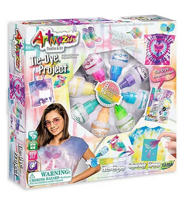 Picture of 205/ Tasia Tie Dye Project Coloring Kit - Multicolor Everything you need to color on t-shirts, hats, handbags and more!