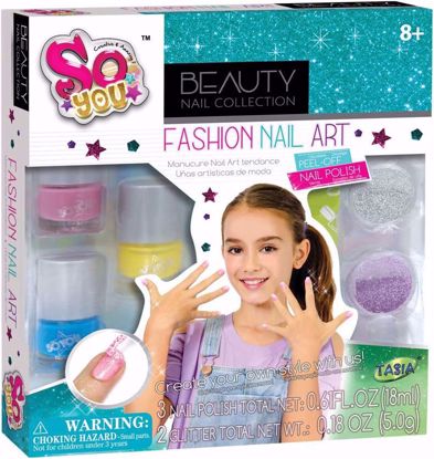 Picture of 206/So You Beauty Nail Collection Glitter Nail Art Set for Girls by Tasia