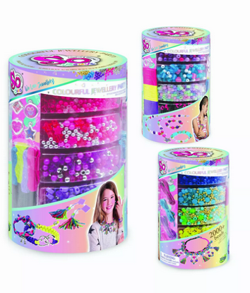 صورة 208/مجموعة صنع إكسسوارات حفلات ملونة للبنات متعددة الألوان من تاسيا