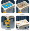 Picture of 215/ Best-selling multi-functional educational building block table with chair