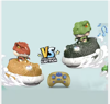 Picture of 253/ DWI 2 Pack Remote Control Bumper Car Battle Game Set Dinosaur Toys for Kids Christmas Gifts Toys for