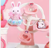 Picture of 254/ New DIY Rabbit Cartoon Double Layer Hot Air Balloon House Fun Pretend Play & Preschool Toys