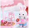 Picture of 254/ New DIY Rabbit Cartoon Double Layer Hot Air Balloon House Fun Pretend Play & Preschool Toys