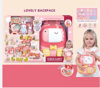 Picture of 255/ Best Selling Girls Preschool Rabbit Backpack Doll House Toys with Furniture Hot Items