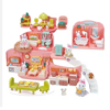 Picture of 255/ Best Selling Girls Preschool Rabbit Backpack Doll House Toys with Furniture Hot Items