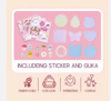 Picture of 255/ Best Selling Girls Preschool Rabbit Backpack Doll House Toys with Furniture Hot Items