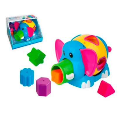 صورة 285/تاني - لعبة فرز أشكال الفيل