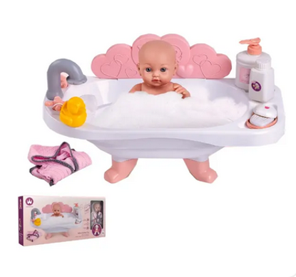 Picture of 342/Wonderlong - Wonderlong Doll Set with Baby Bathtub