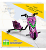 Picture of 355/High-Power 36V 360° Drifting Electric Scooter for Kids and Adults - Adjustable Frame with Bluetooth and Safety Gear, 3 Speed ​​Modes, 250W Brushless Motor, 8-15 km/h with 80 kg Load Capacity, Exclusive Nun Series - Purple