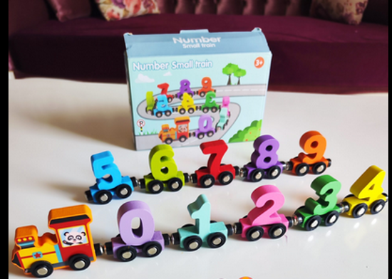 Picture of 356/Magnetic Number Train