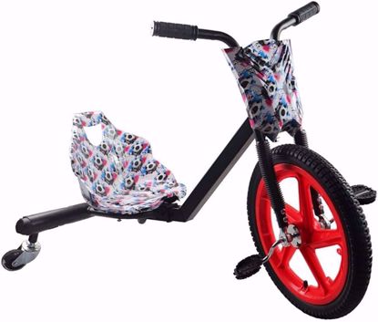 Picture of 377/ Three-wheeled baby stroller for balancing and drifting without a motor, with pedal and flashing wheel