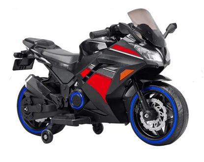 Picture of Myts - Sky Electric Kids Ride-On Motorbike - Black - 12 V