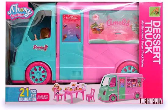 Picture of 385/Model Doll 9045-10 with Car and Accessories, 14 cm