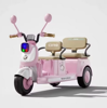 Picture of Vespa Design Electric Scooter Motorcycle 2 ppl Split with Remote Control For Kids Children