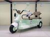 Picture of Two-person Vespa-style electric motorcycle with remote control for children