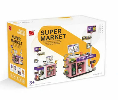 Picture of 419/Toyzair Supermarket Play Set for Kids