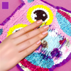 Picture of Girls Creator Sequin Owl Pillow - MBK-372