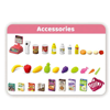 Picture of 448/Children's Supermarket (Market Store), is a set of pretend play toys designed to simulate the experience of shopping and selling groceries.