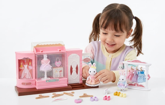 Picture of Casinha Feliz Boutique Collection Family Rabbits Dolls