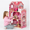 Picture of The New Children Doll House Colorful Villa Small Furniture Play