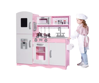Picture of 484/Deluxe Montessori-Inspired Kitchen Set | Telephone | Chalkboard | Microwave | Realistic Sounds and Accessories | Carnation