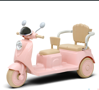 Picture of 493/Vespa Electric Ride-On Tuk-Tuk - Pink