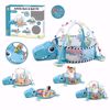 Picture of 4-in-1   Baby Activity Gym & Ball Pit with 30 Balls and 4 Hanging Toys