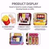 Picture of  Fun Shop Mini Market Playset | Kids Pretend Play Shopping Counter with Basket, Cash Register & Snack Shelves | Compact Grocery Store Toy 